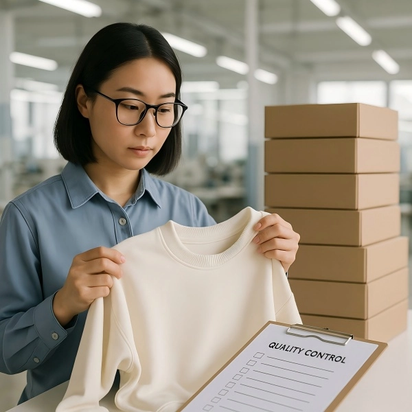 contrôle qualité des vêtements, sourcing en France