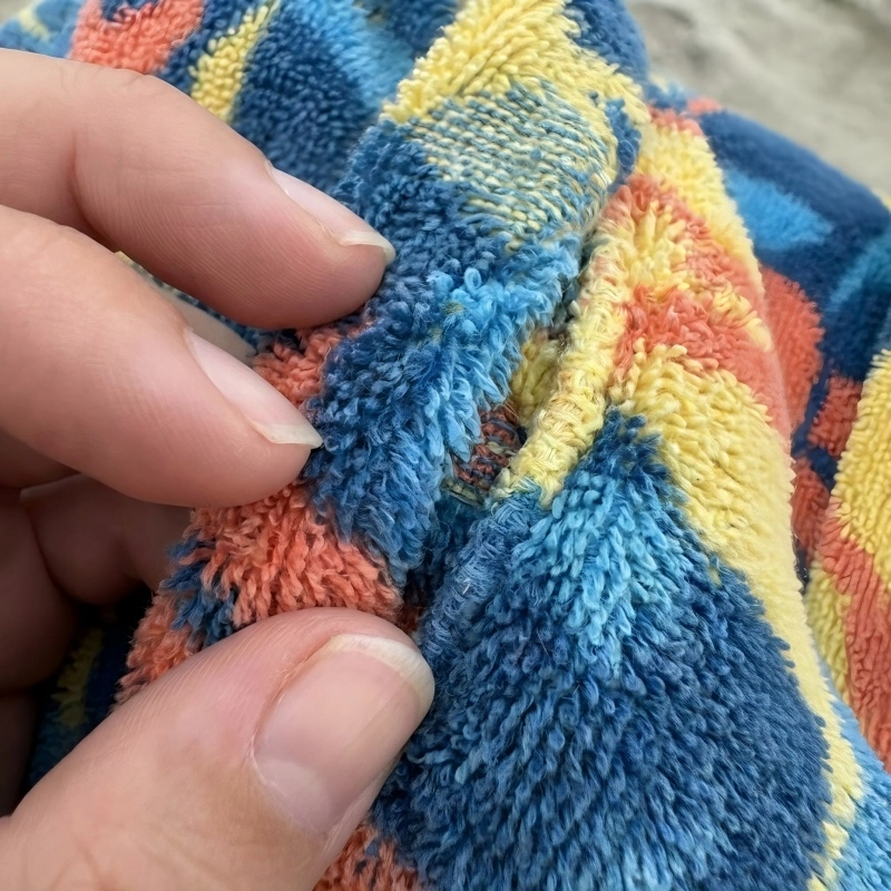 eco friendly towel ponchos print