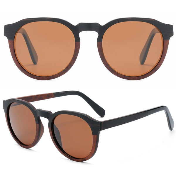 G2647-C1 Ébano + Madera de Gubia gafas de sol de madera G2647