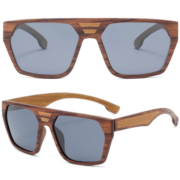 G2717-C3 gafas de sol de madera
