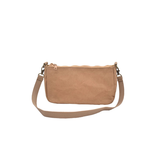 Bolsa de hombro de papel kraft lavable