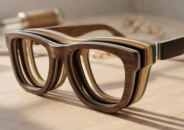 custom laminated wood sunglasses