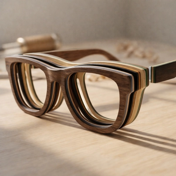 custom laminated wood sunglasses