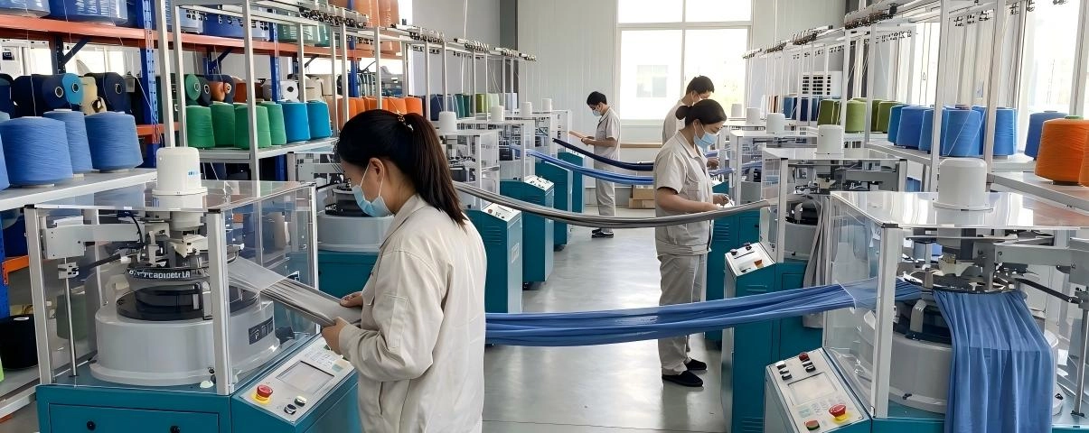 small circular knitting machines for seamless weaving Neck gaiter