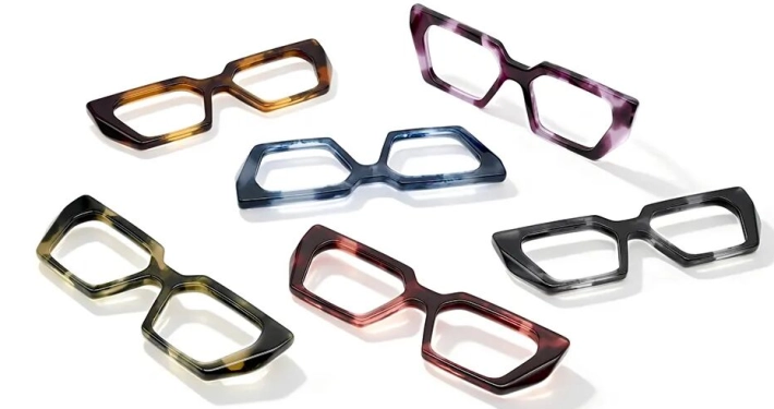Acetate sheets for low MOQ eyewear production