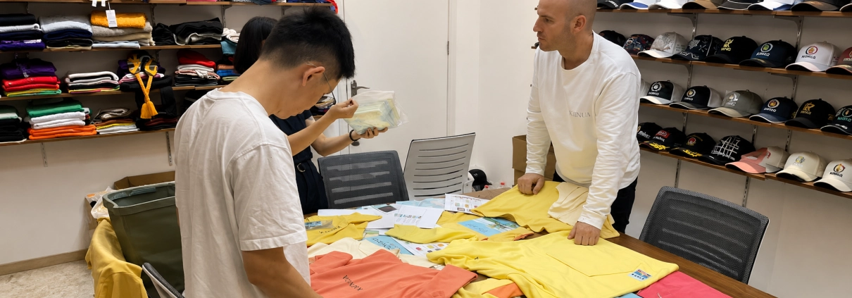 Clothing manufacturing factory in China
