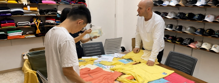 Clothing manufacturing factory in China
